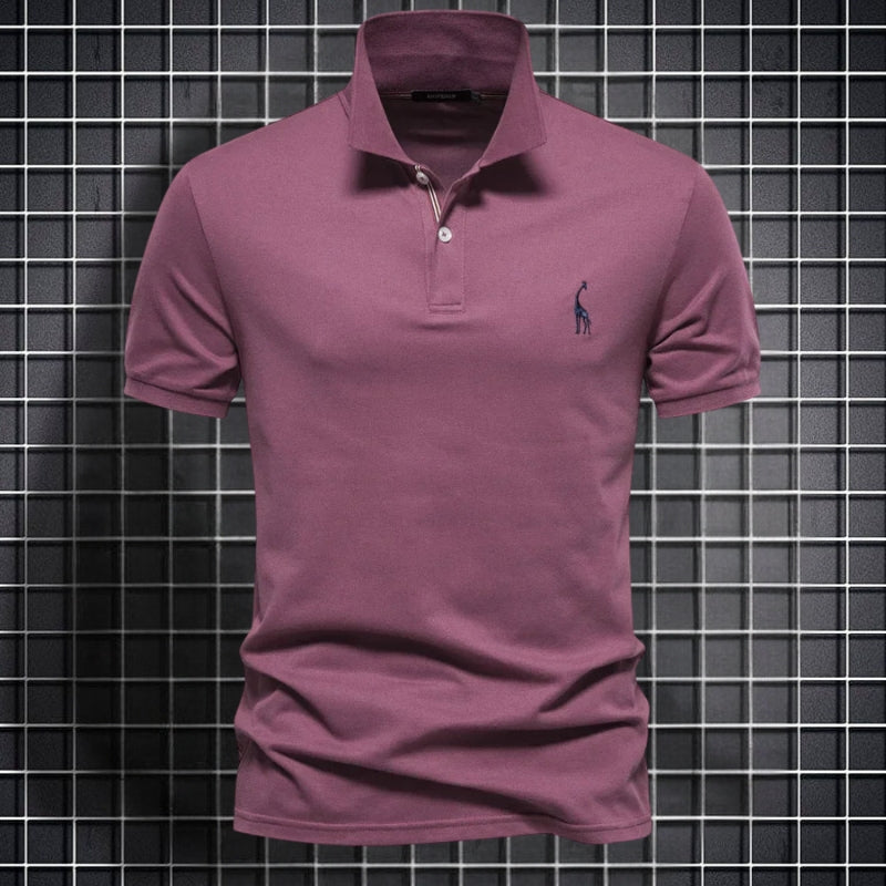 Polo da Uomo ANFINITE Slim Fit con Bottoni