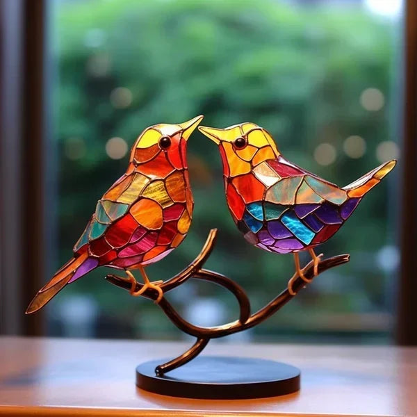 Elegante fuglefigurer