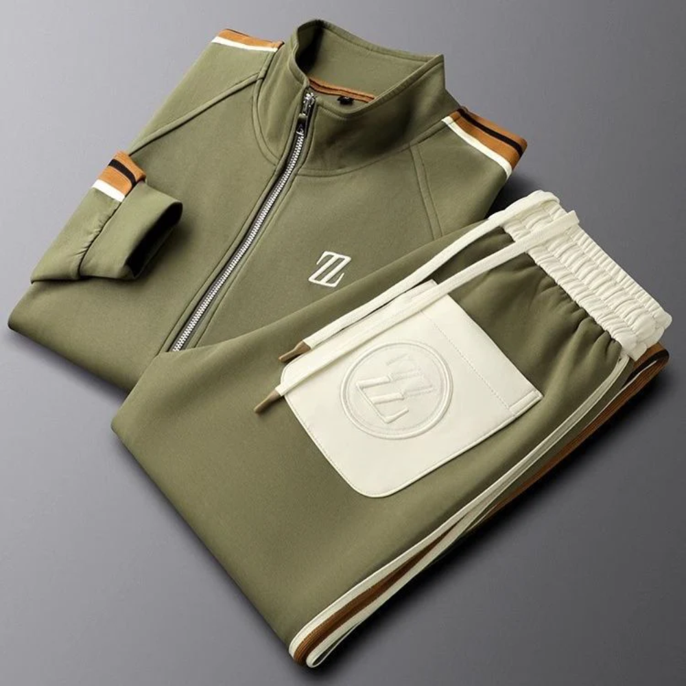 Tuta Sportiva Premium da Uomo – Comfort, Stile e Massima Libertà di Movimento