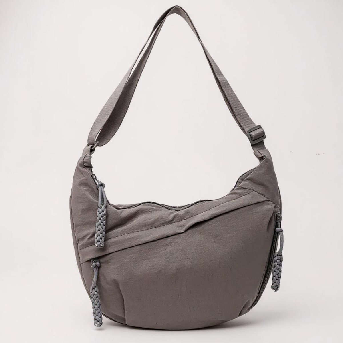 ANFINITE Borsa a Spalla in Nylon con Cinghia Regolabile