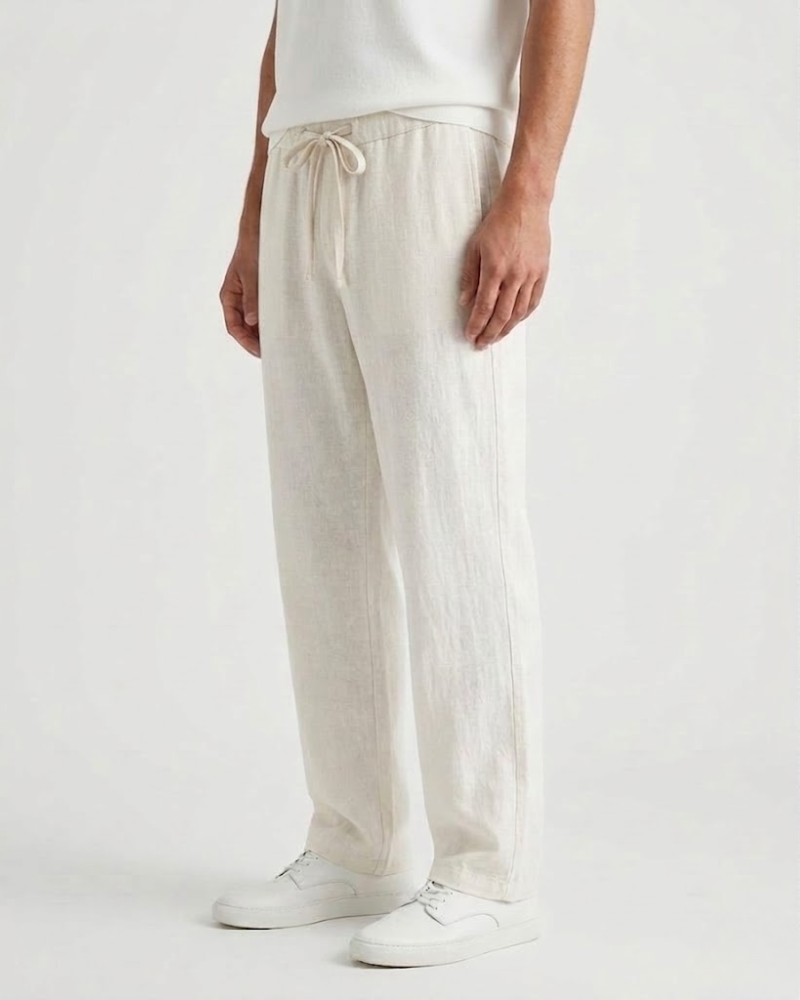 Pantaloni Uomo Lorenzo in Lino