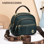 ANFINITE Læder Crossbody Taske med Justerbar Rem