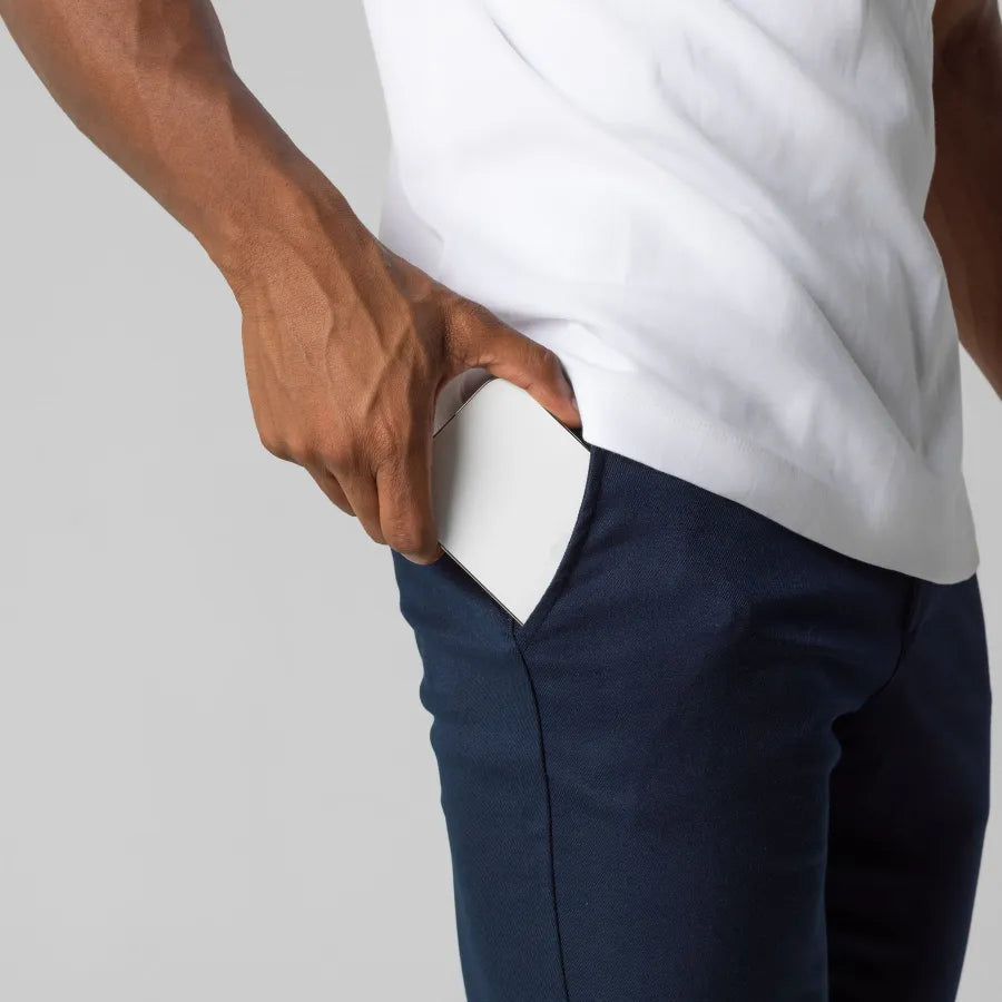 Pantaloni Chino Uomo Eleganti Elasticizzati