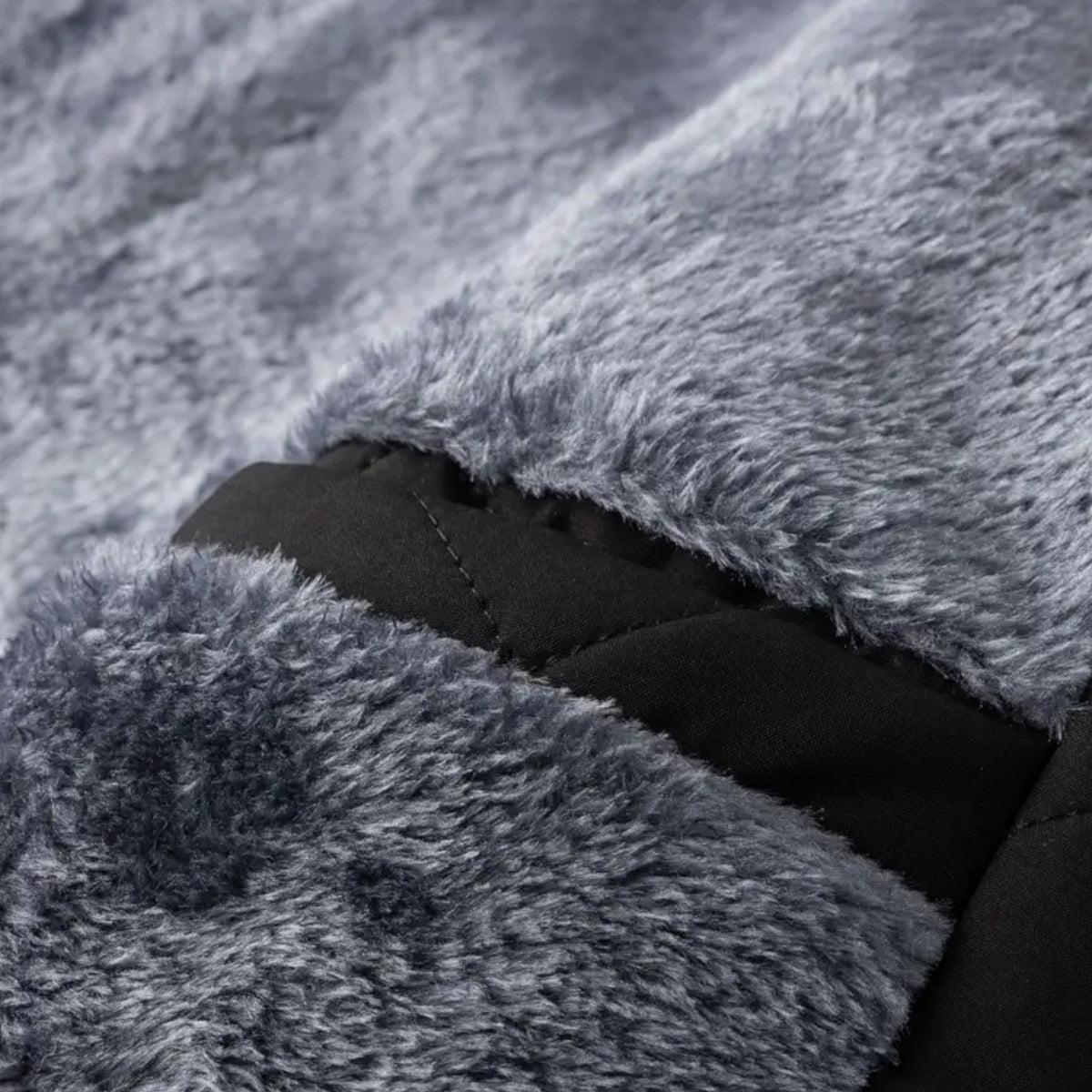 Chaqueta de invierno acolchada para hombre con forro polar - Calidez y comodidad elegantes
