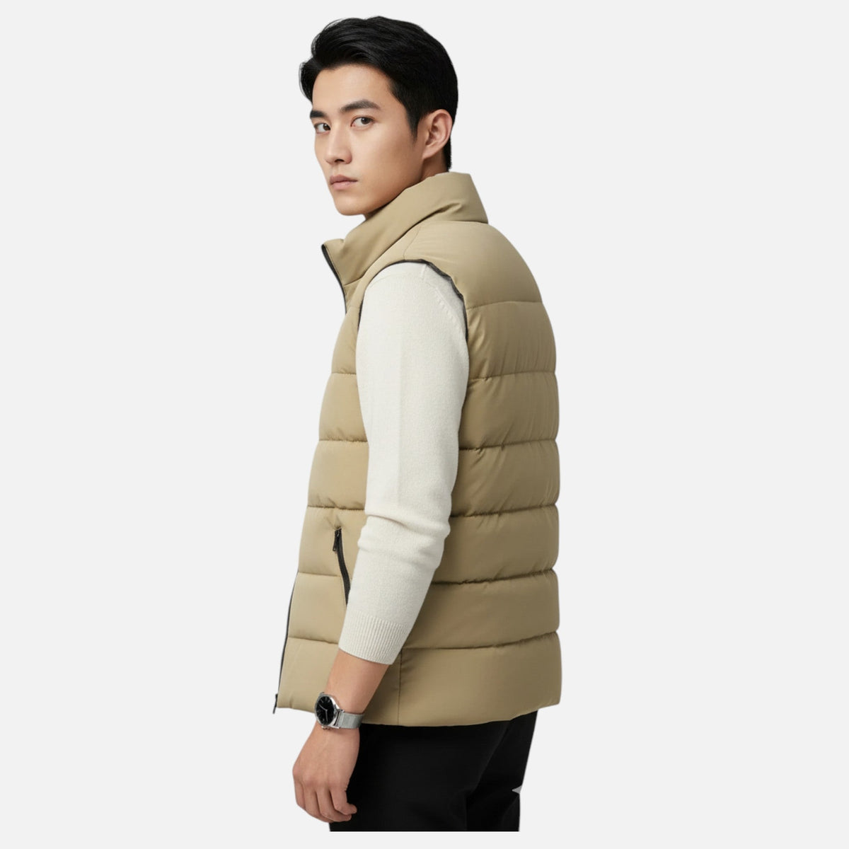 Gilet matelassé d’hiver pour homme Valmonti – Léger, élégant et chaud