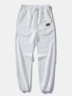 Ensemble pour homme composé d’un bomber en jacquard texturé et d’un pantalon de jogging - Survêtement deux pièces zippé pour un style streetwear décontracté au quotidien