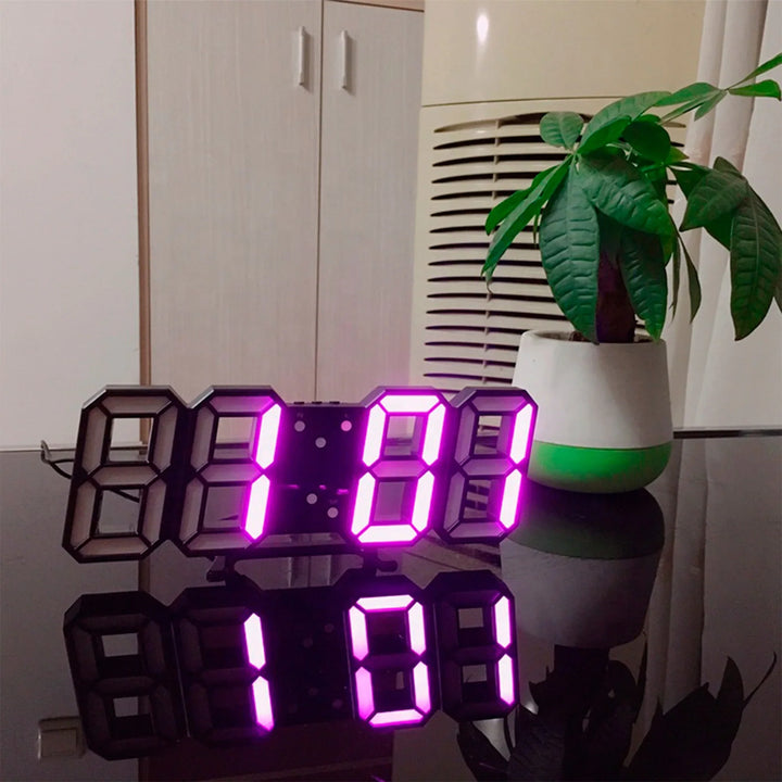 Orologio da Parete LED 3D ANFINITE Timora