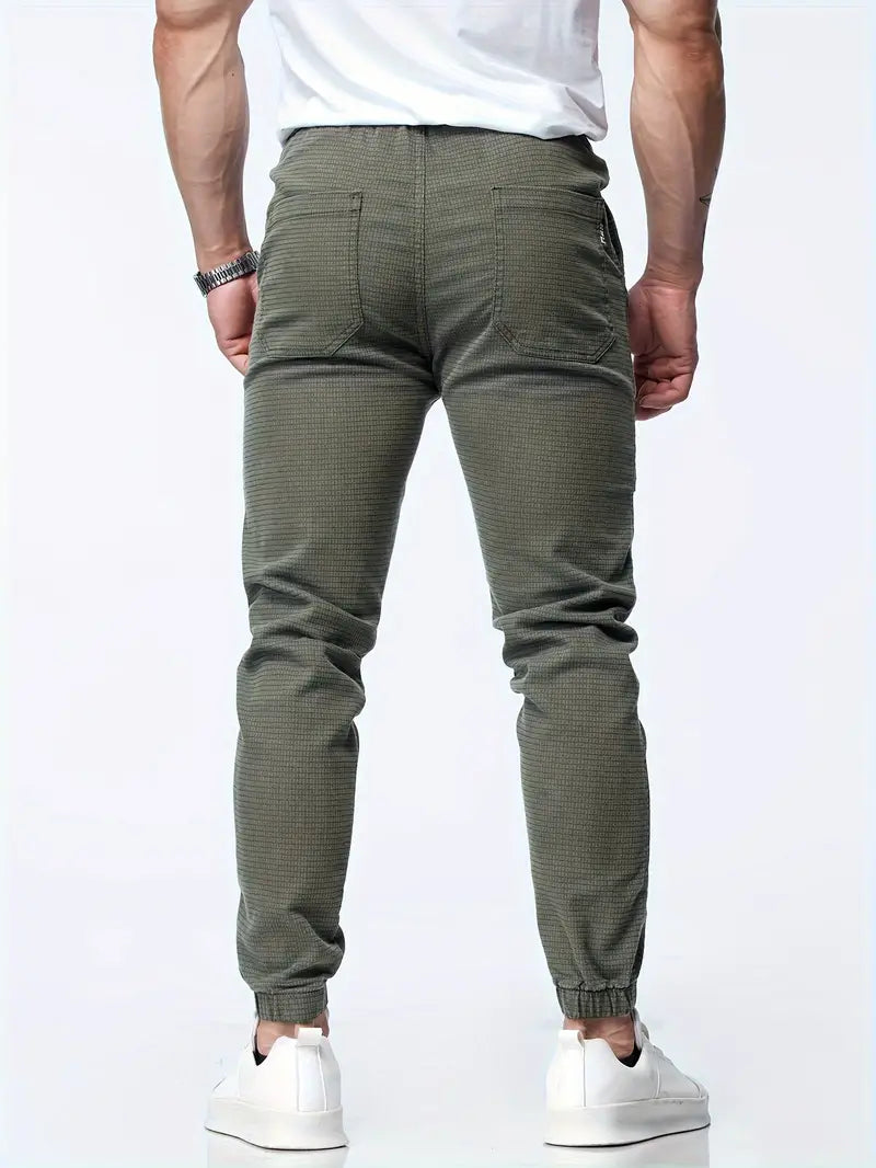 Joggers de hombre elásticos con cordón