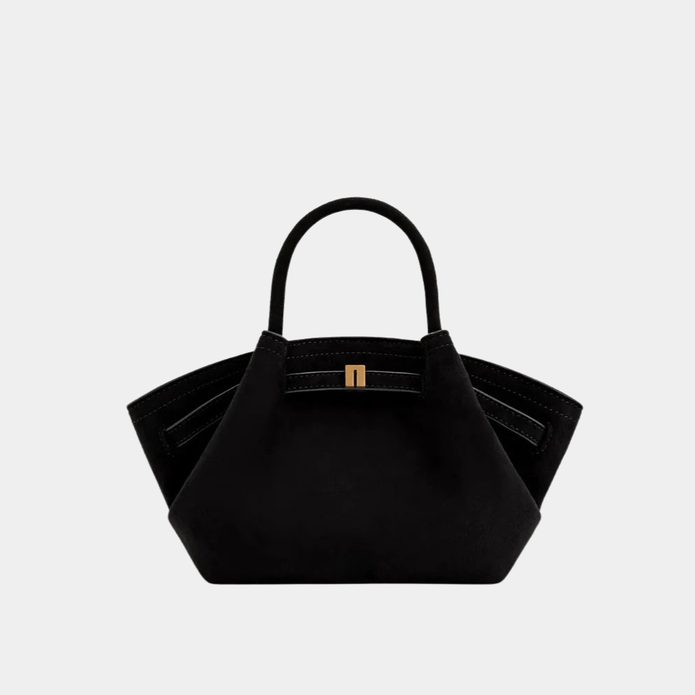 Bolso de mano para mujer efecto ante