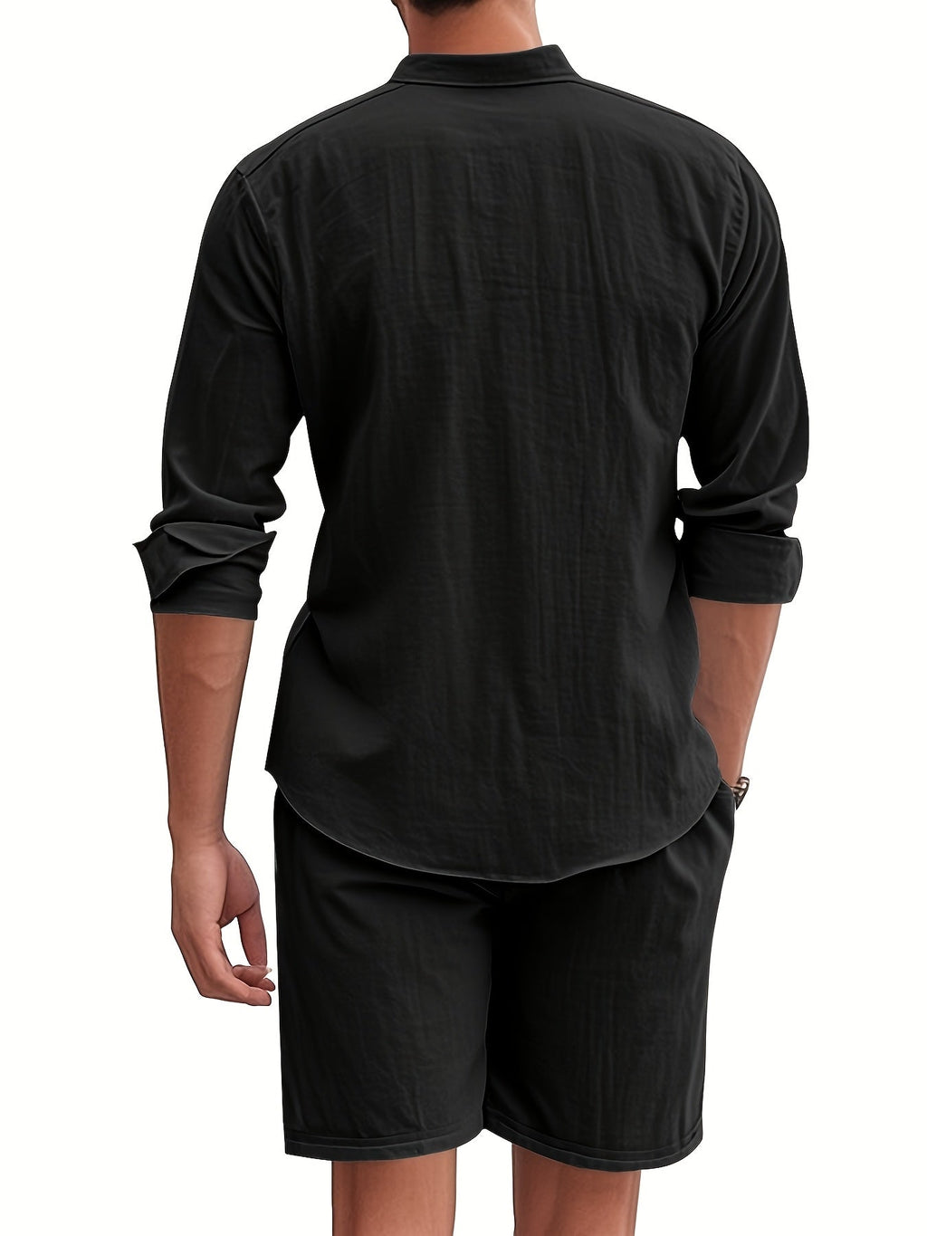 Completo Traspirante in Lino da Uomo – Eleganza Casual per l'Estate
