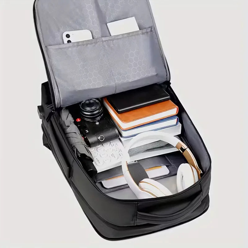 Zaino Uomo Multi-Scomparto con Porta USB