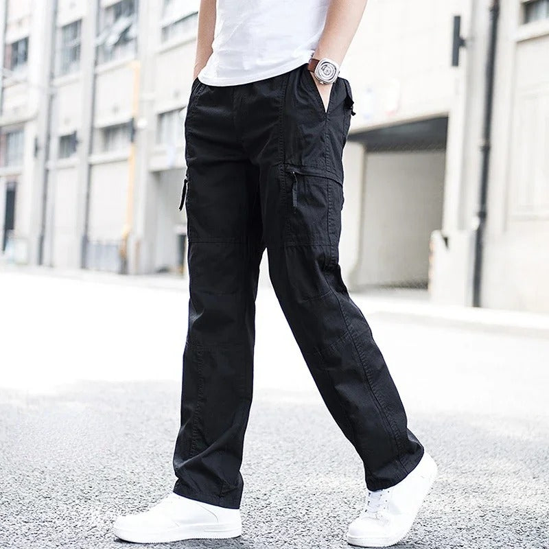 Pantaloni Cargo Uomo in Cotone