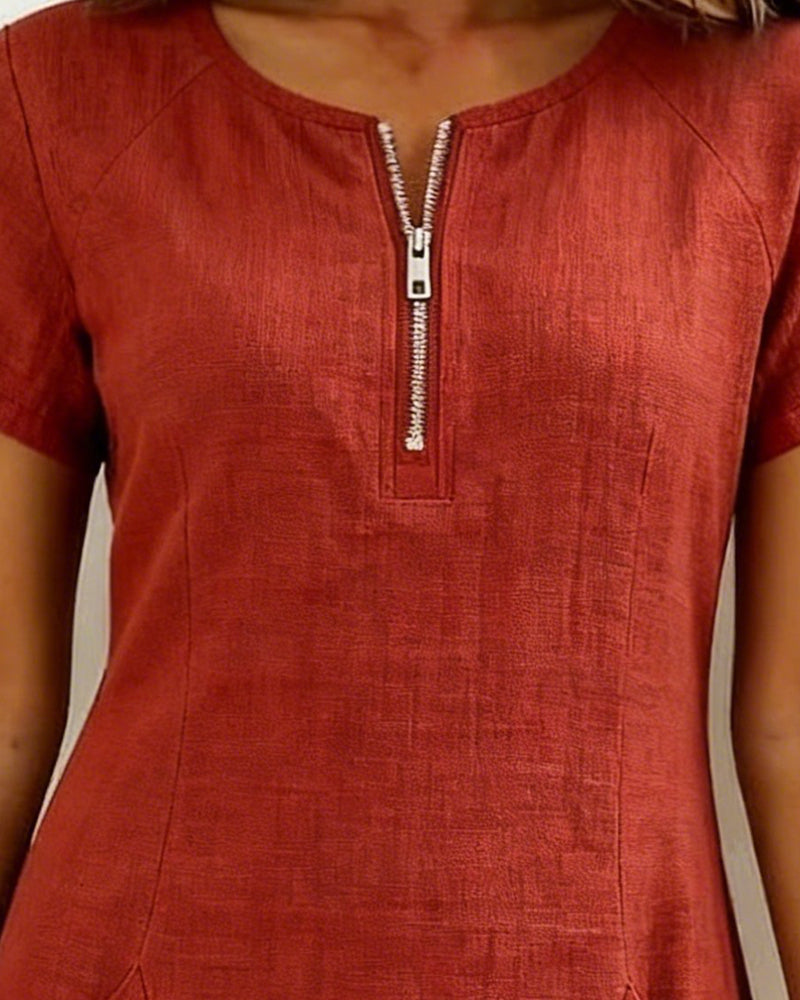 Abito Elegante con Zip ANFINITE Lina