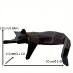 Statua Decorativa Moderna a Forma di Gatto ANFINITE Luna