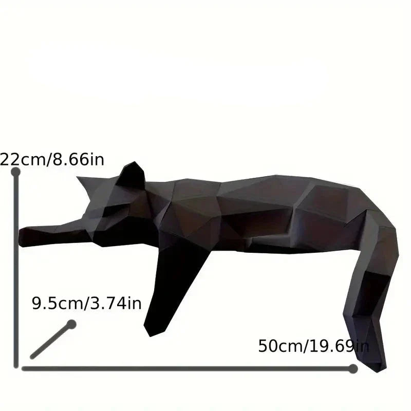Statua Decorativa Moderna a Forma di Gatto ANFINITE Luna