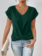 T-shirt femme à col cœur ANFINITE