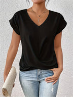 T-shirt femme à col cœur ANFINITE