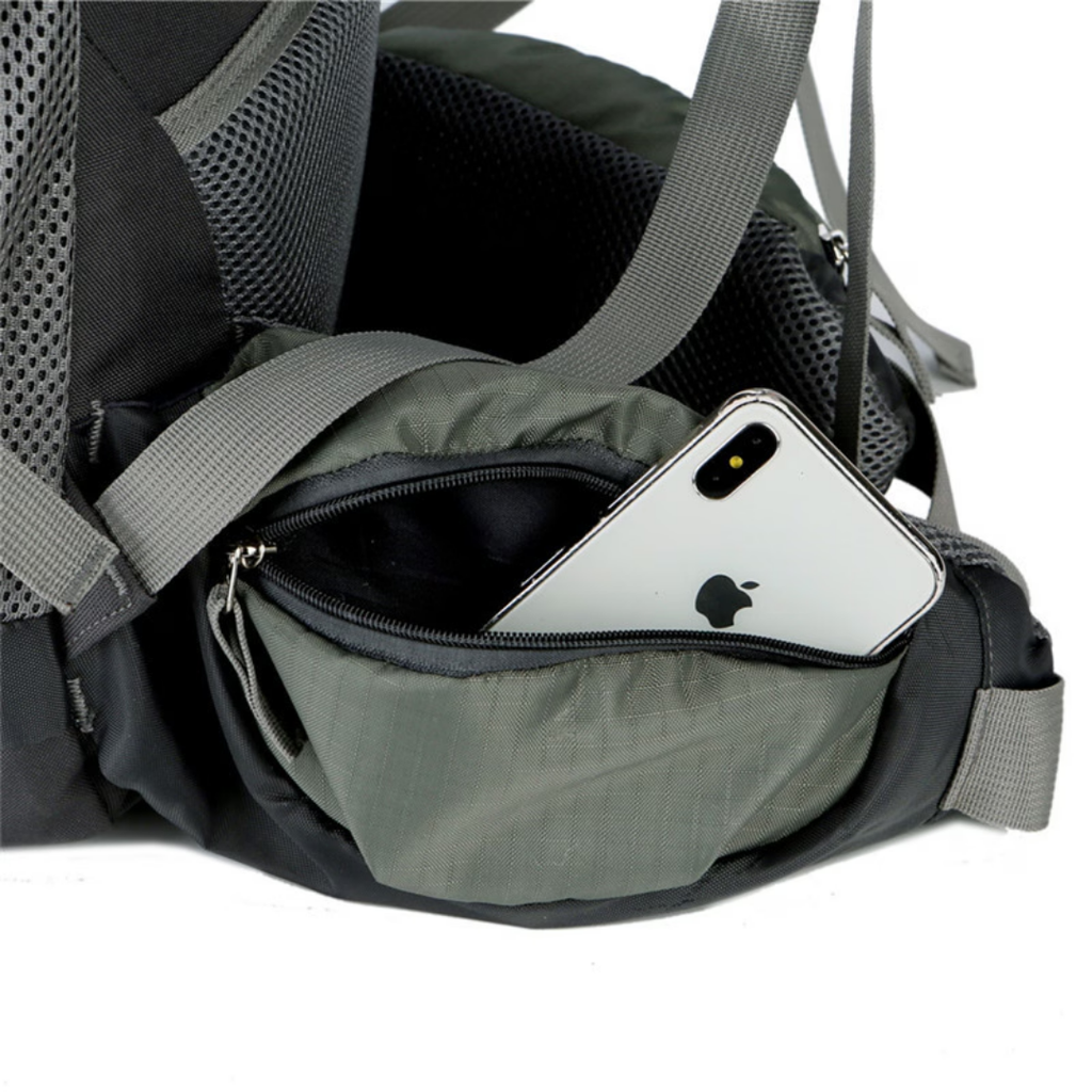OutdoorHaven 75L Zaino da Trekking Impermeabile Multifunzionale