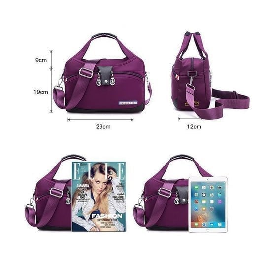 ANFINITE Borsa Crossbody Anti-Furto con Grande Capacità