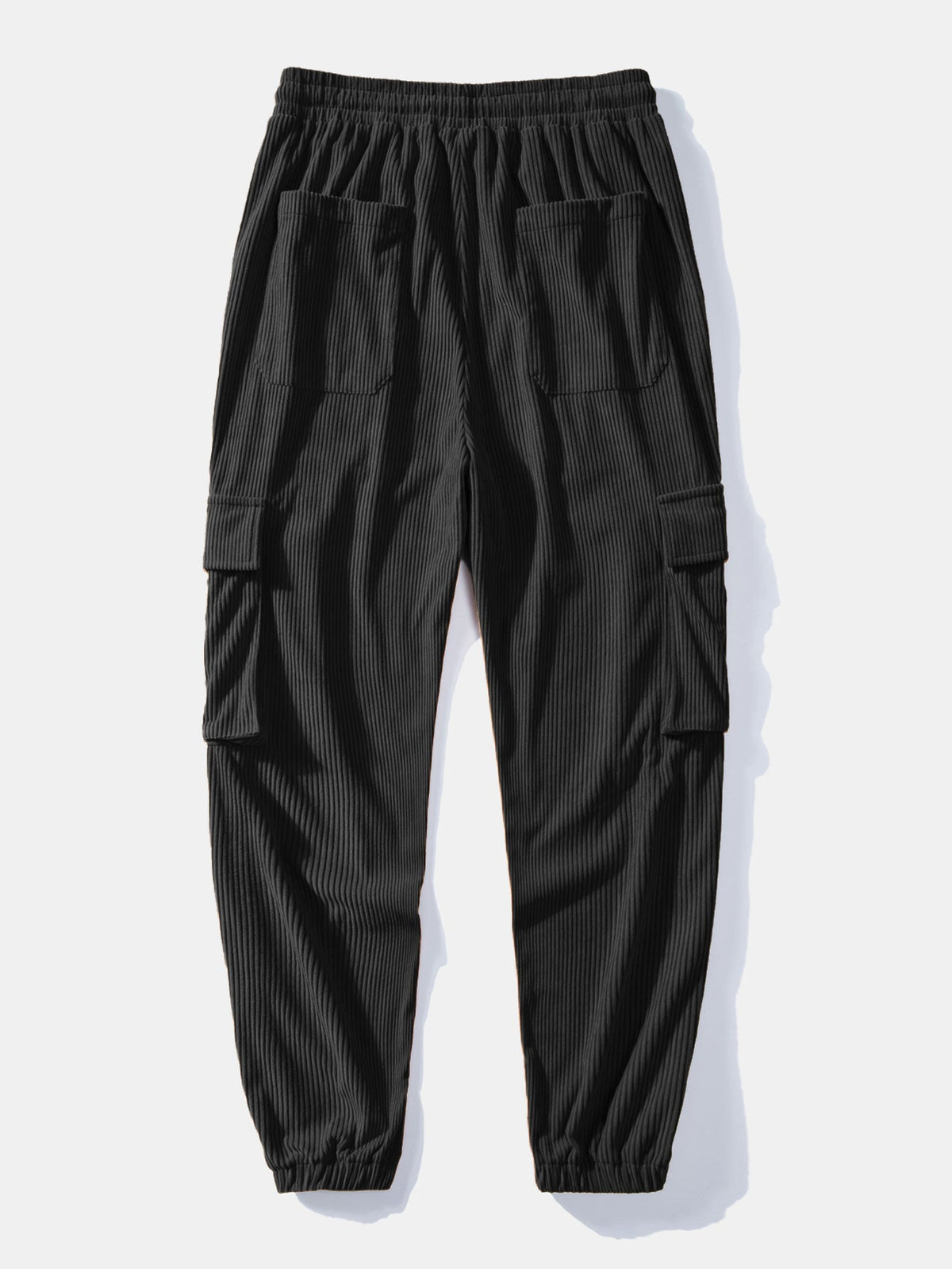 Ensemble deux pièces pour homme en velours côtelé - veste utilitaire et pantalon cargo jogger