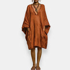 Abito Boho Estivo con Scollo a V ANFINITE Nicoletta