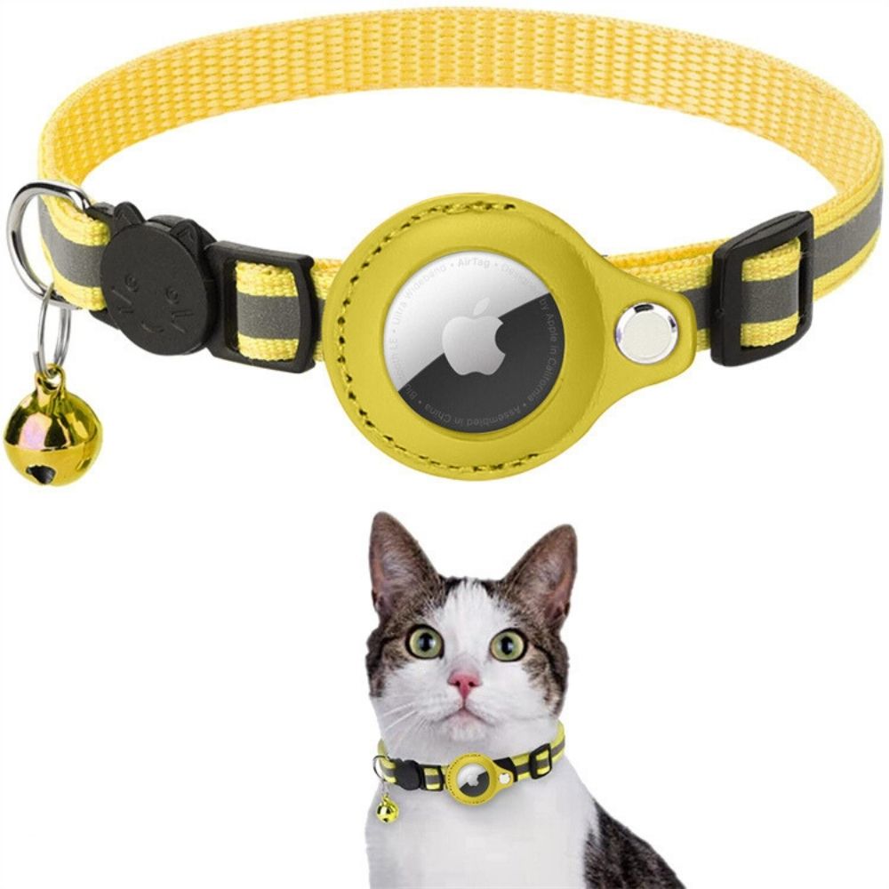 Collare GPS per Gatti – Design Riflettente con Rilascio Rapido per una Sorveglianza Sicura