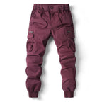 Miesten monitaskuiset cargo-joggerit streetwear-tyyliin