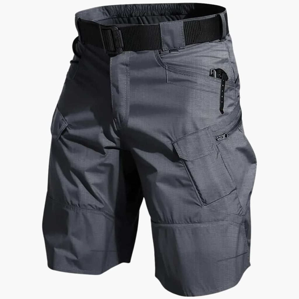 Shorts cargo de hombre con cintura elástica