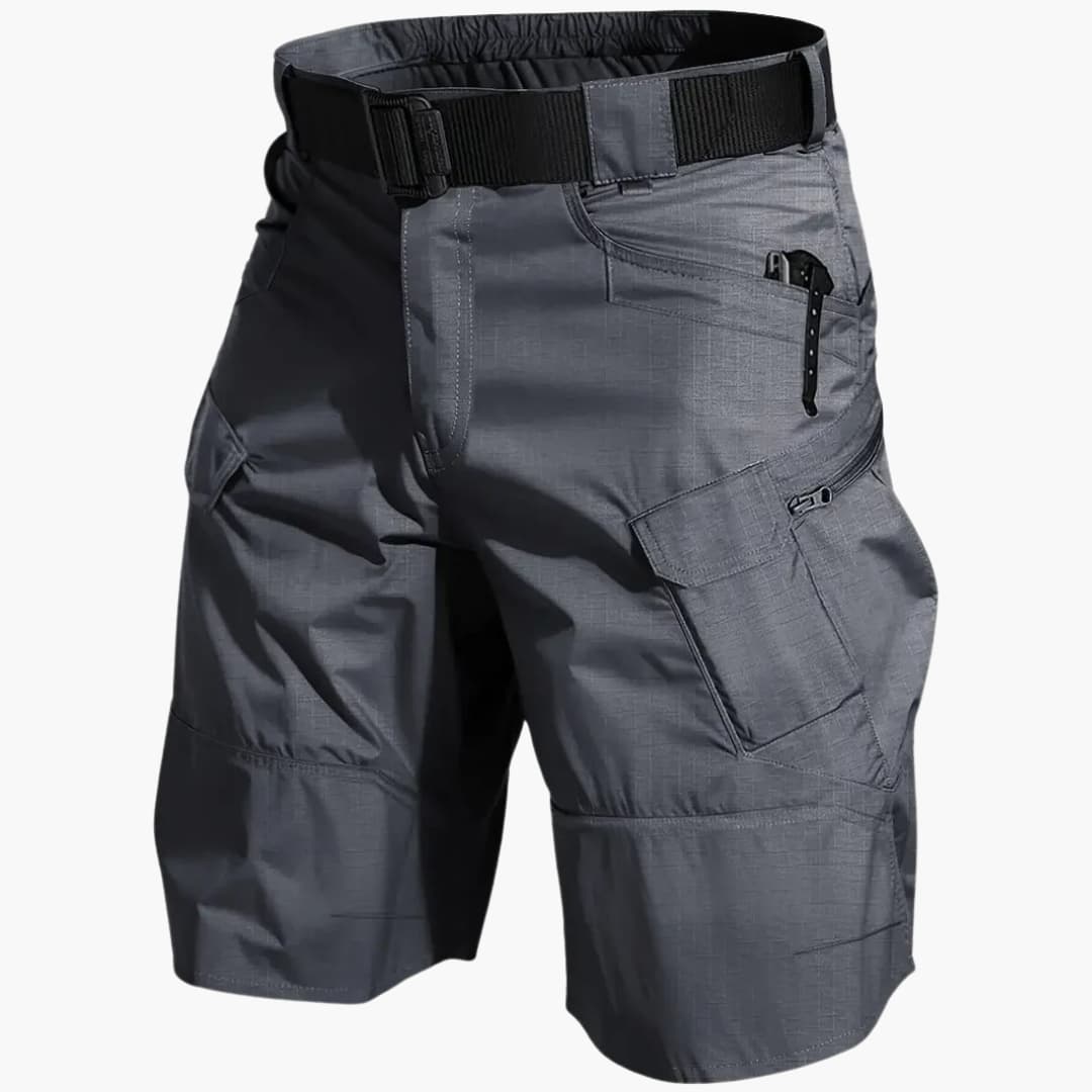 Shorts cargo de hombre con cintura elástica