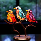 Eleganti figure di uccelli