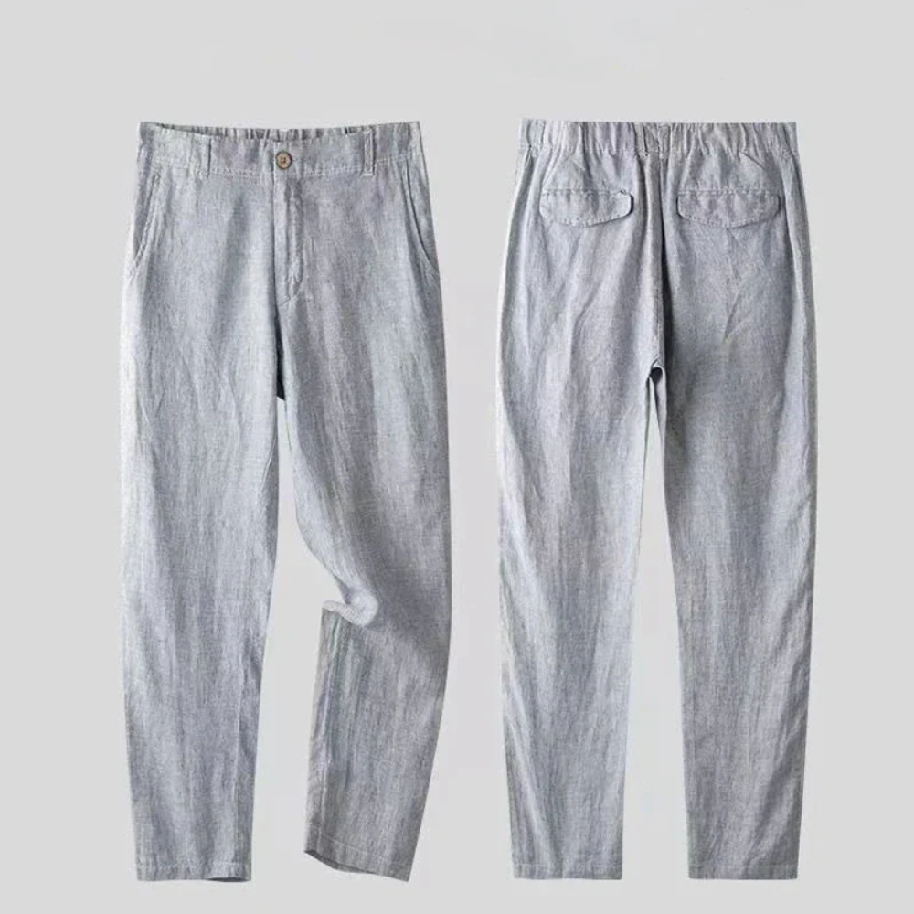 Completo Elegante in Lino da Uomo – Lusso Leggero e Stile Senza Tempo