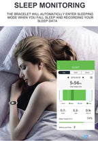 FitStyle Bracciale Fitness Impermeabile | Allenamento & Attività Quotidiana