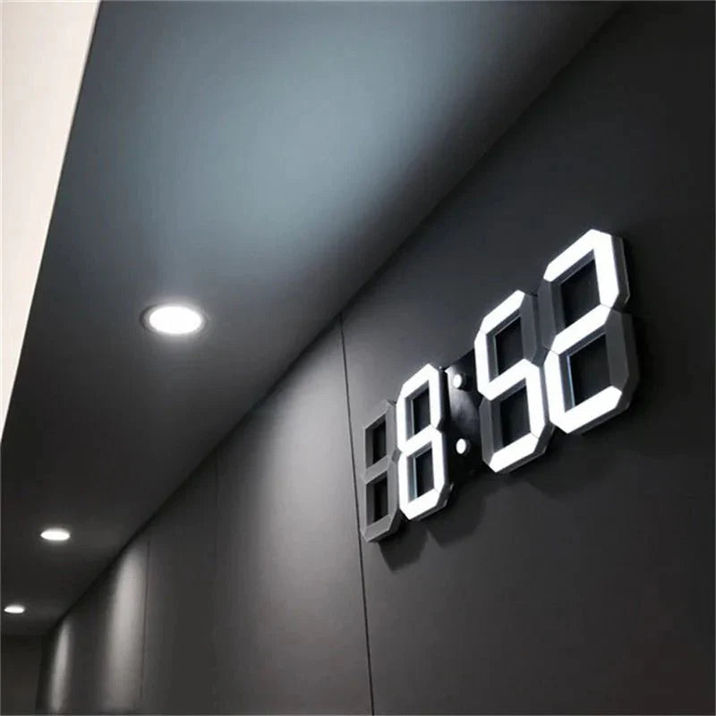 Orologio da Parete LED 3D ANFINITE Timora
