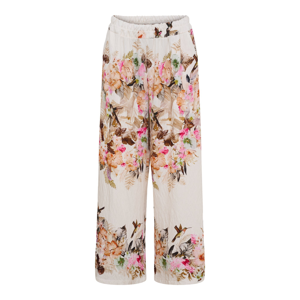 Pantaloni Grethe con Stampa Floreale