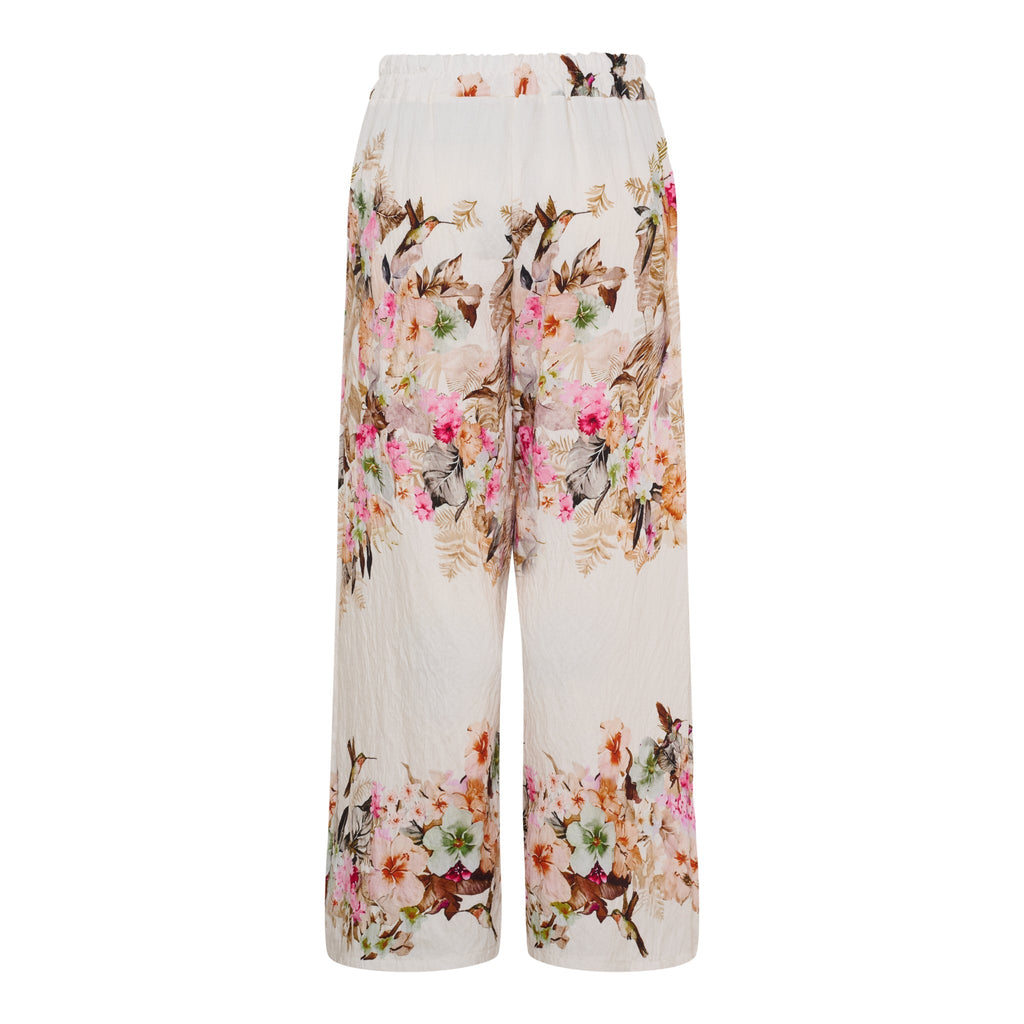 Pantaloni Grethe con Stampa Floreale