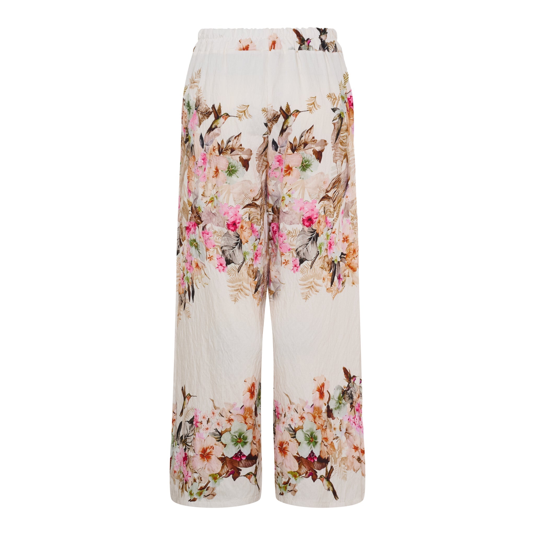 Pantaloni Grethe con Stampa Floreale