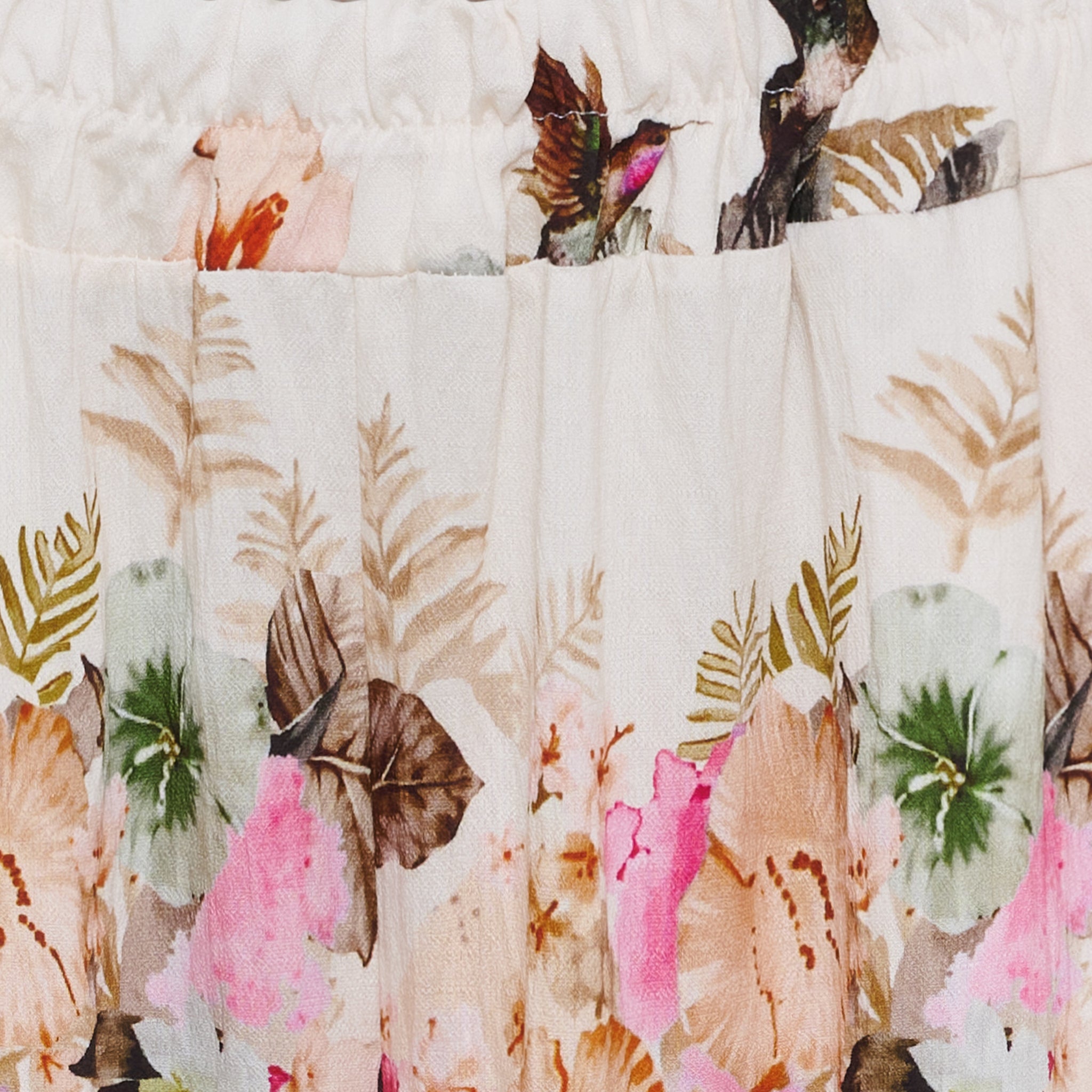Pantaloni Grethe con Stampa Floreale