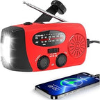 Nødradio – Radio, Powerbank & Lommelygte | Multifunktionel Survival Enhed til Nødsituationer