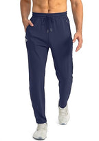 Pantalon de jogging de sport pour homme – Léger, extensible et avec poches zippées