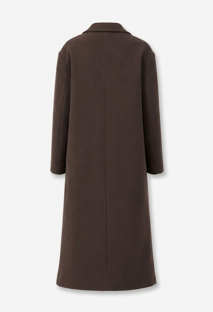 Cappotto Lungo Donna Oversize Doppiopetto