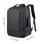 Zaino Uomo Multi-Scomparto con Porta USB