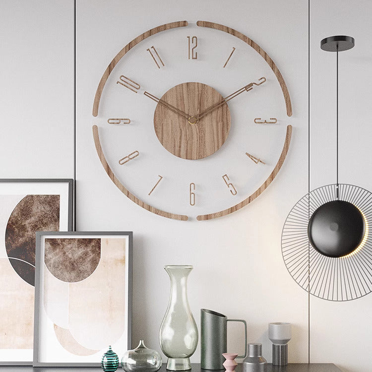 WoodWave Orologio da Parete Scandinavo - Stile Scandinavo