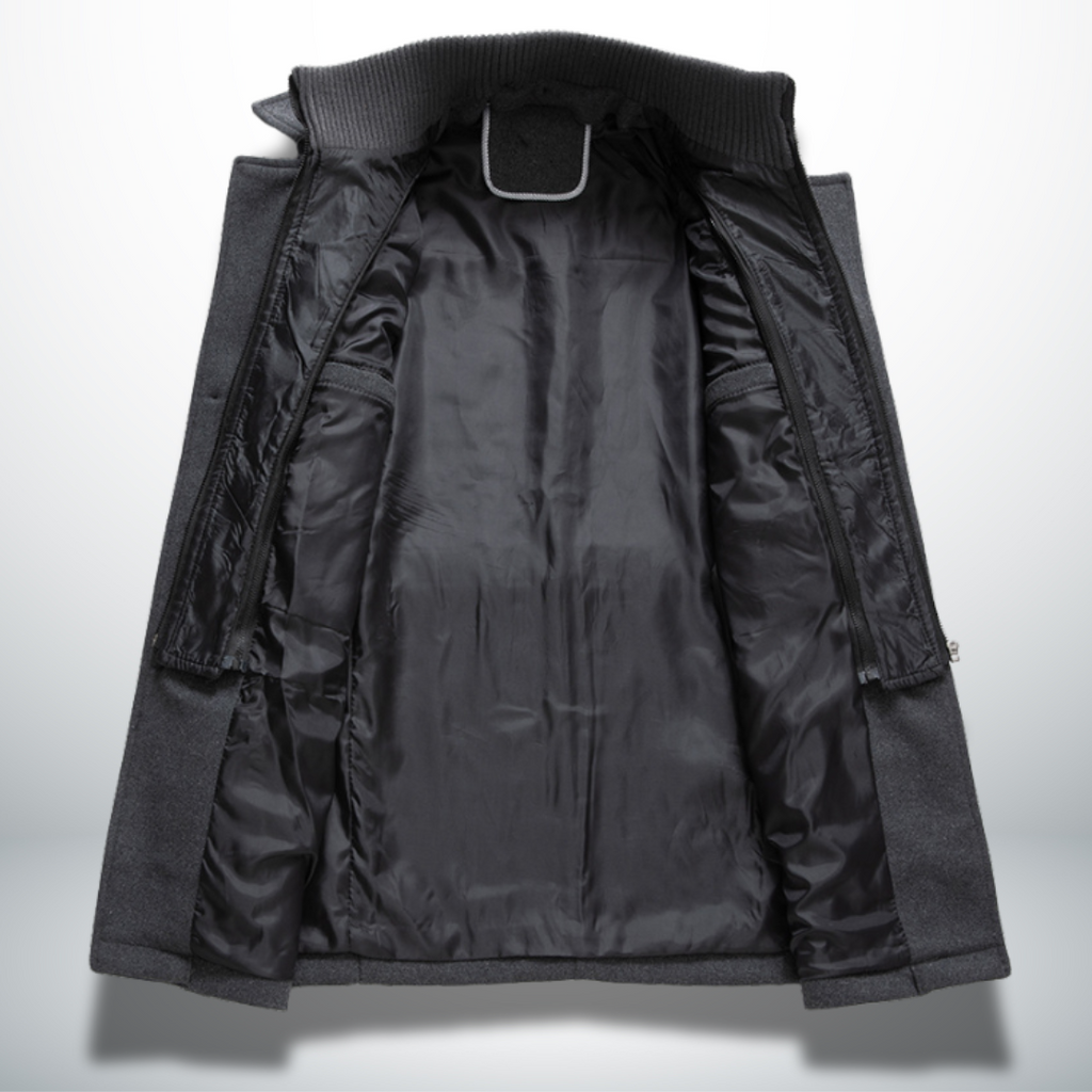 Cappotto Uomo Elegante con Bottoni