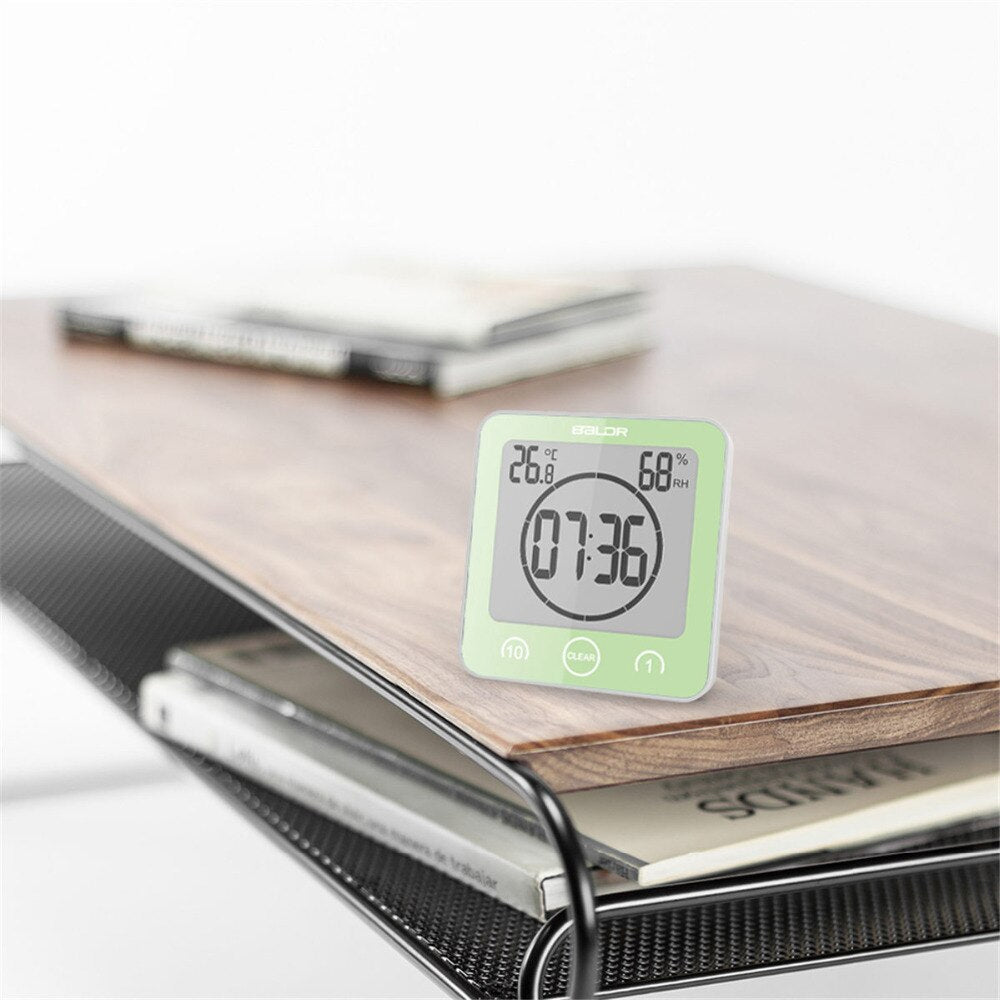 Water-Resistant Shower Clock - Vandafvisende Bruseur