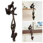 Scultura Amore Eterno e Forza – Decorazione Moderna in Resina per la Casa | Ornamento Simbolico e Regalo