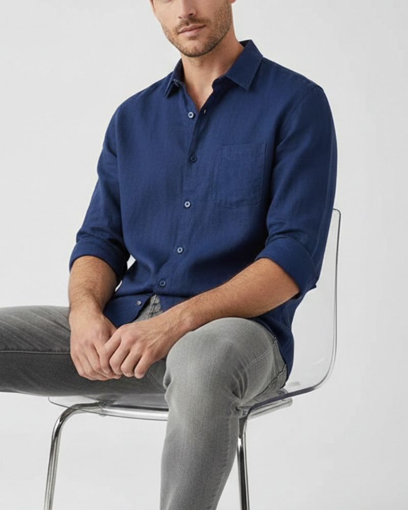 Camicia Uomo Aldo in Lino