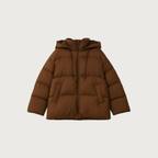 Piumino Donna Oversize con Cappuccio