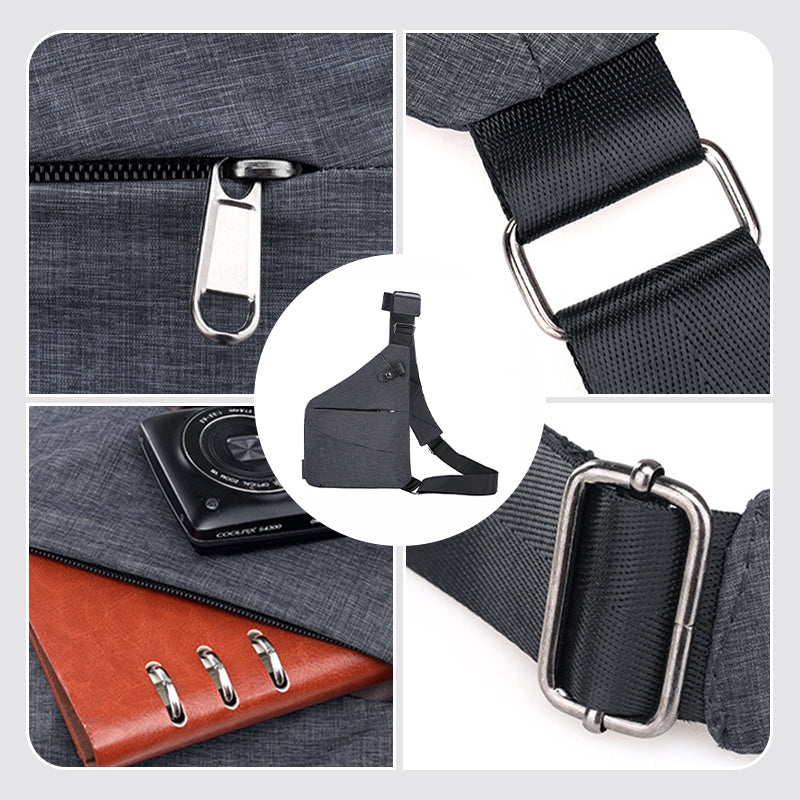 Skuldertaske med Tyverisikring | Rejse- & Outdoor Taske