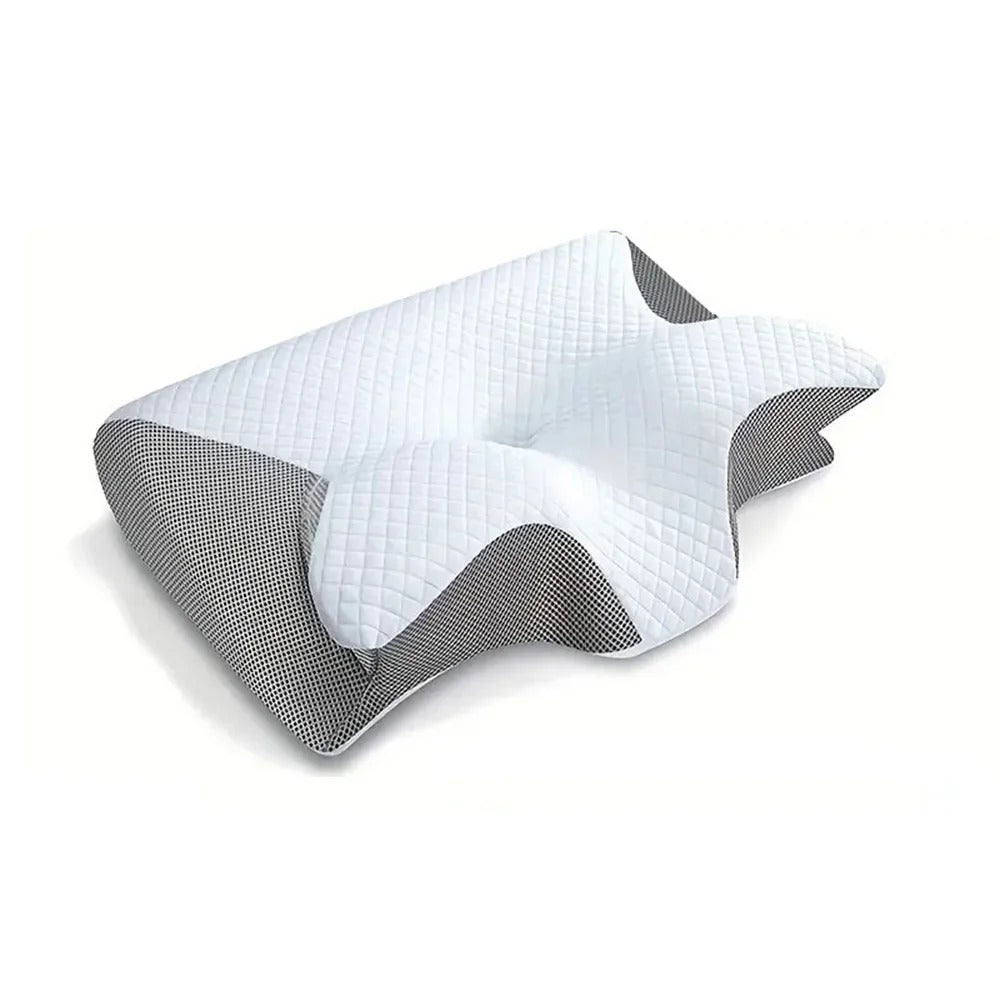 Cuscino Ortopedico Ergonomico per Dolori al Collo e alla Schiena – Memory Foam Supportivo per un Sonno Ottimale