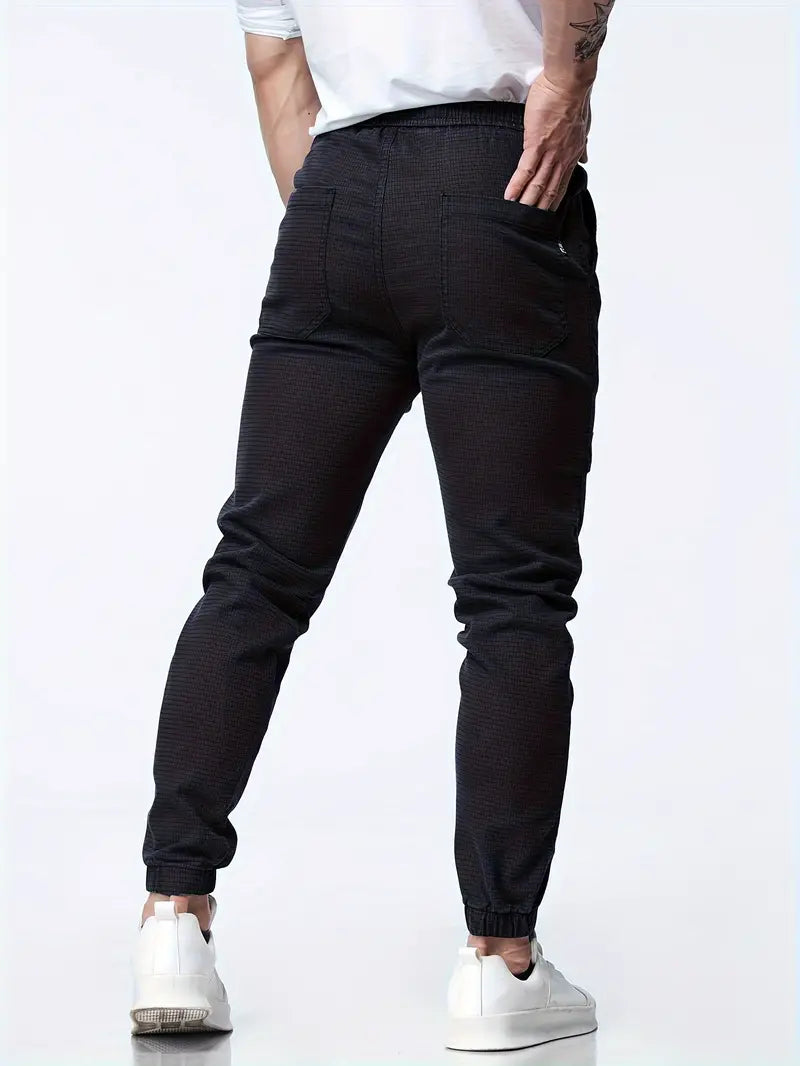 Joggers de hombre elásticos con cordón